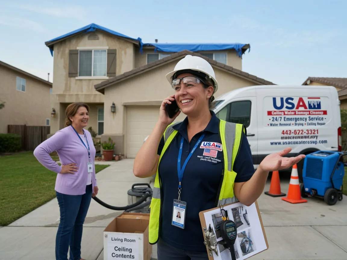 Ceiling Water Damage Restoration New Summerfield, TX FAQs